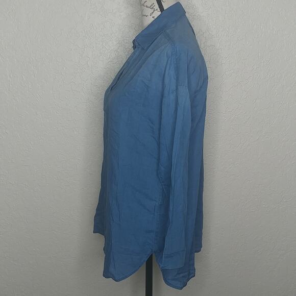 Pure Jill Indigo Short Blue Size XS Petite - Picture 2 of 6